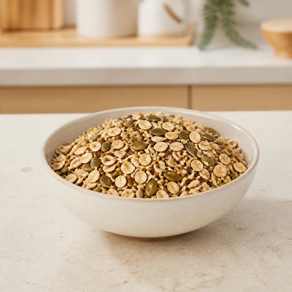Produktdarstellung für Sprossen Müsli