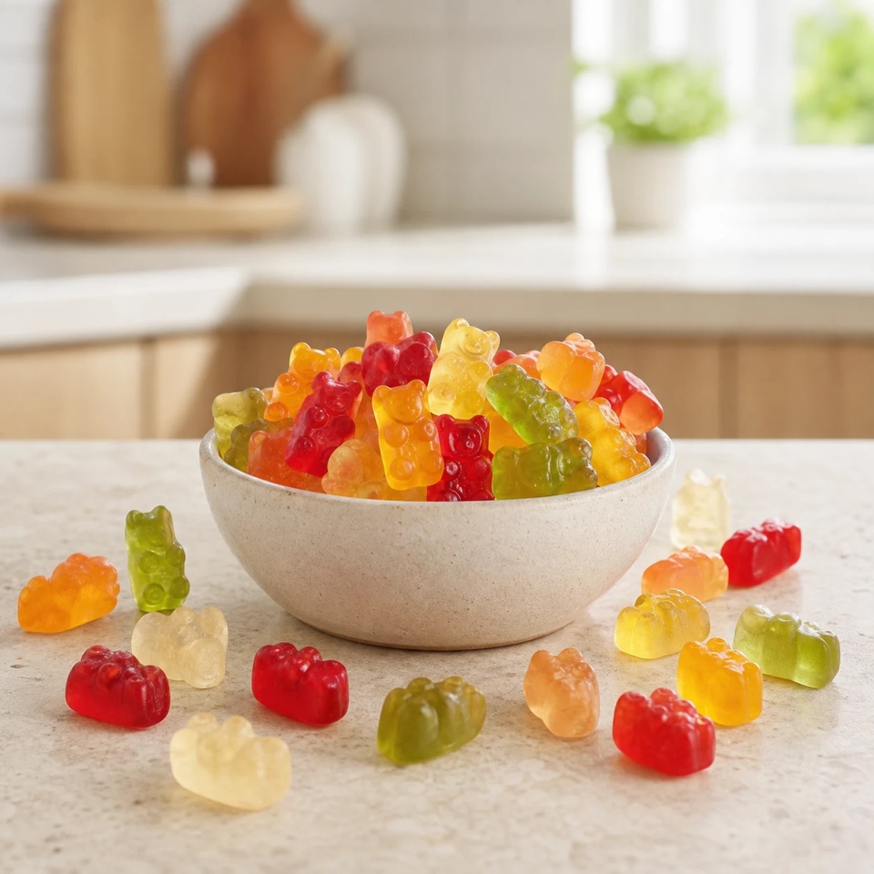 Produktdarstellung für Exotik-Bären ohne Zucker
