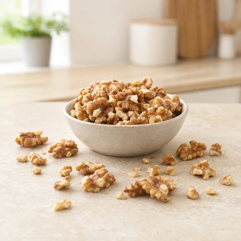Produktdarstellung für Bio Walnusskernbruch