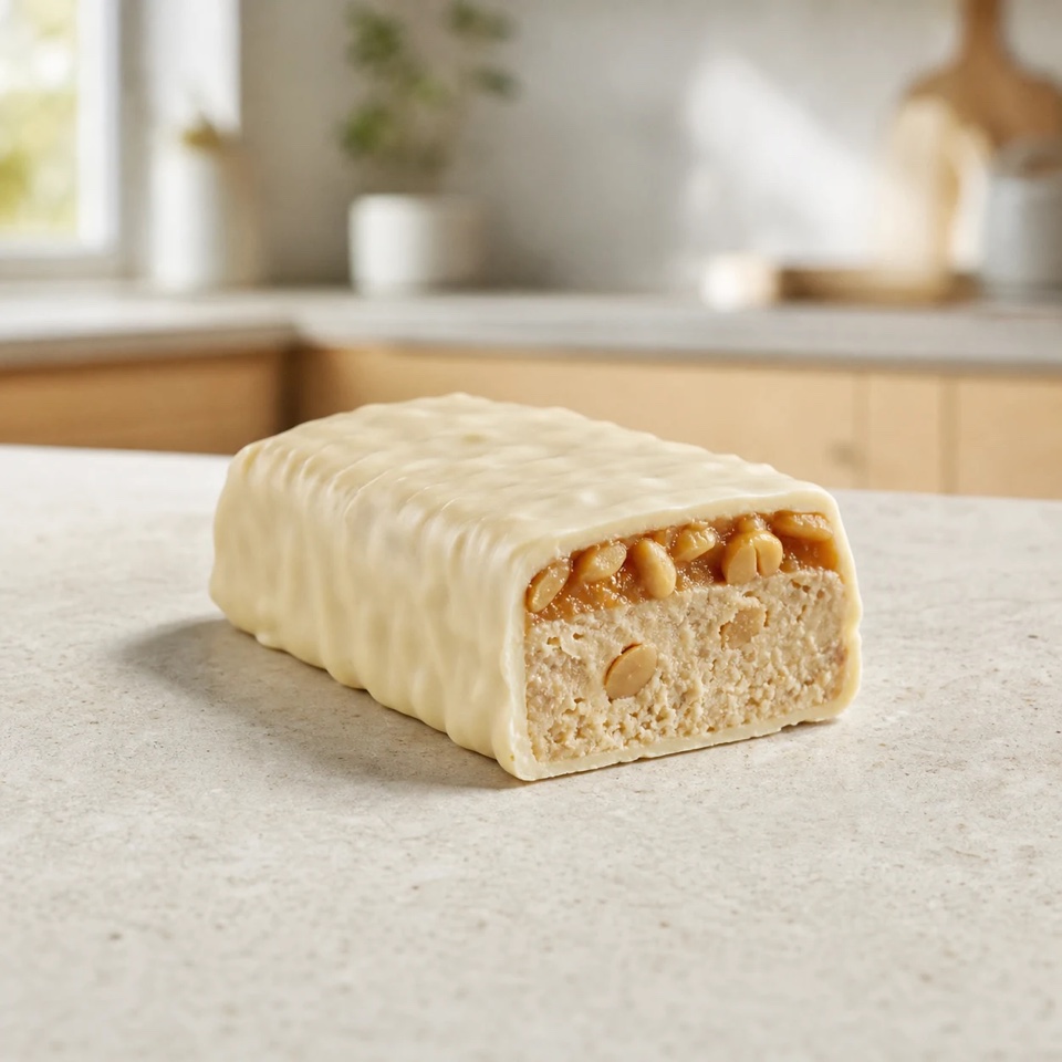 Produktdarstellung für Protein Bar White Chocolate Peanut Caramel