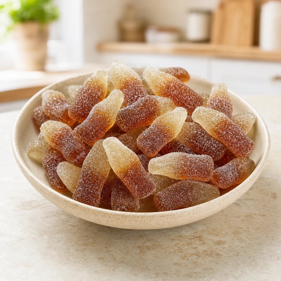 Produktdarstellung für Sour Cola Fruchtgummis