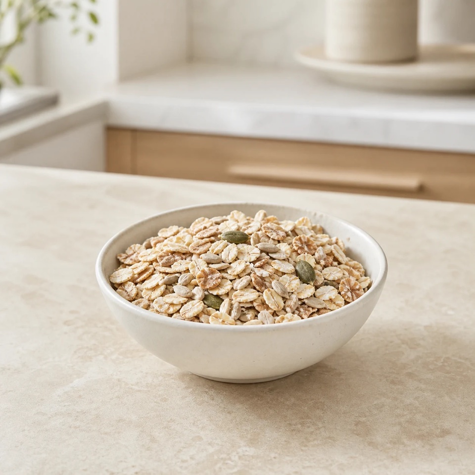Produktdarstellung für Bio Rohkost Keimmüsli Pur